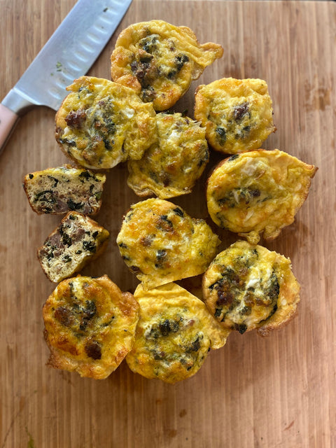 SAUSAGE & KALE EGG BITES - 'TIL IT TASTES GOOD