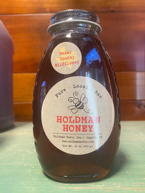 Local, raw honey