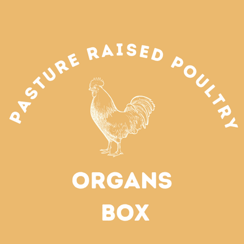 Pasture Raised Chicken Organs Box