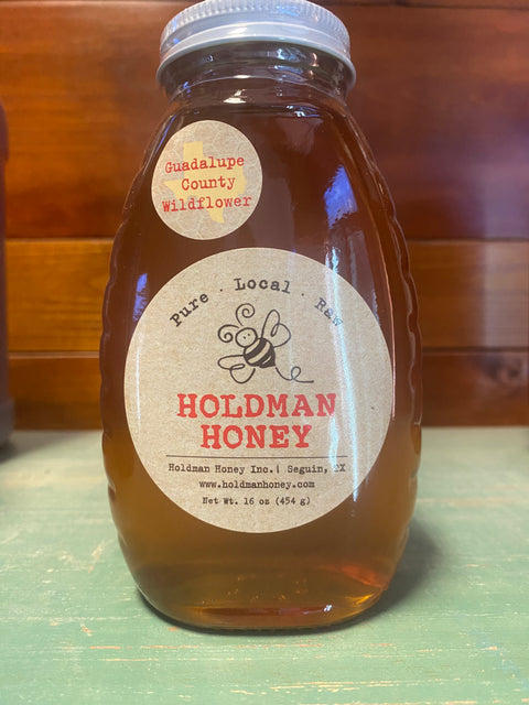 Local, raw honey