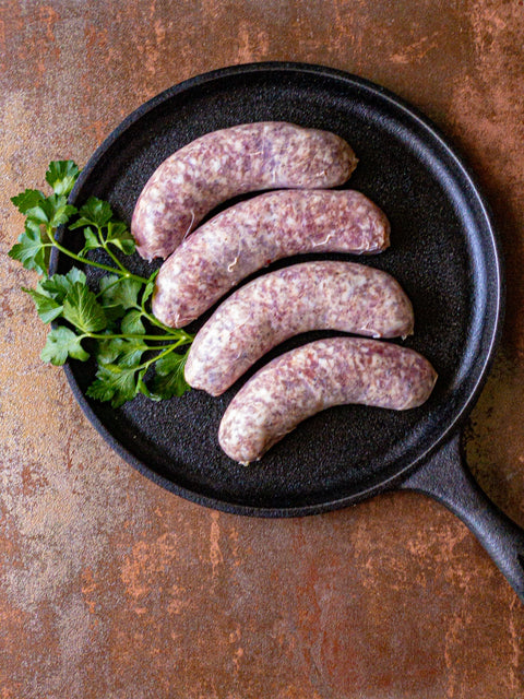 Pasture Raised Bratwurst Sausage Links
